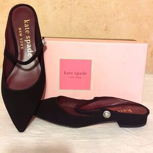 Kate Spade NIB 7 Blk/Suede